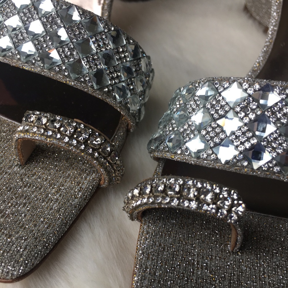 NWOB BADGLEY MISCHKA Beatrice Chunky Block Heel - Picture 8 of 14
